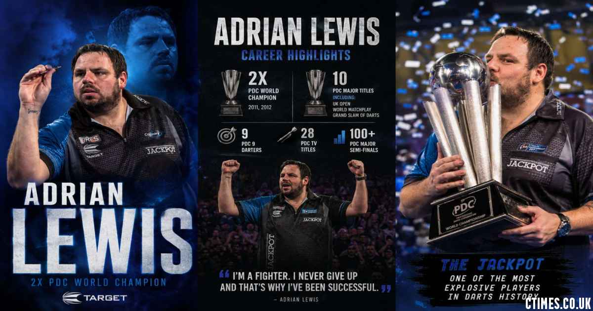 Adrian Lewis: Darts World Champion, Corporate Leaders