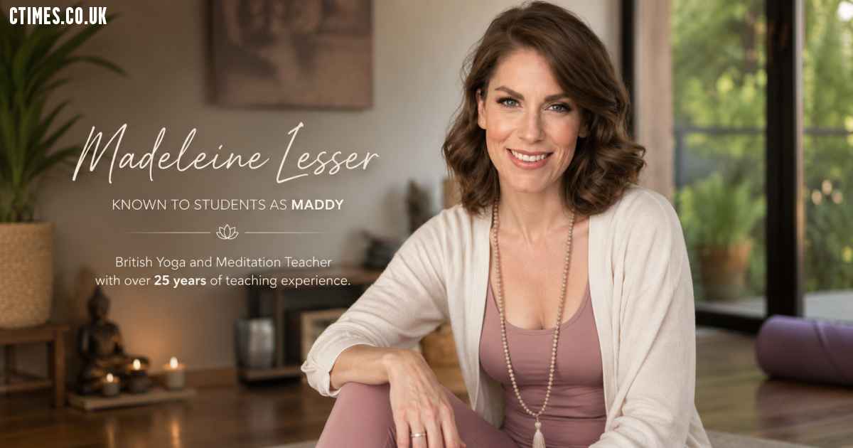 Who is Madeleine Lesser? Yoga Teacher Bio and Background.