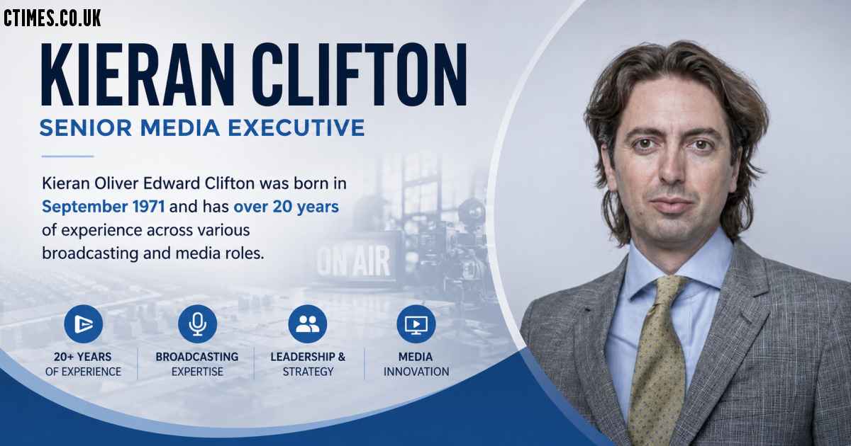 Who is Kieran Clifton? BBC Executive Profile 2026