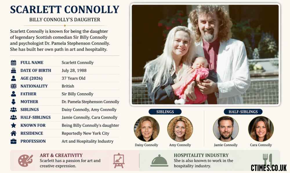 Scarlett Connolly: The Private Life, Family, Career, and Untold Story